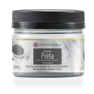 ARGILA PRETA - POTE 200G - PHYTOTERAPICA