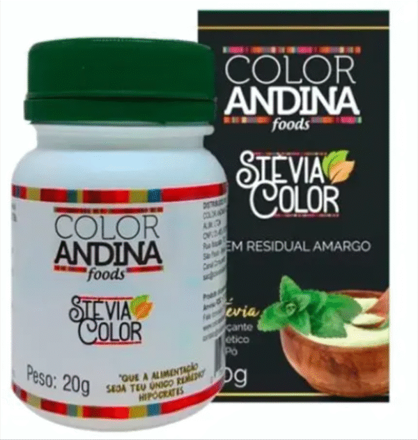 ADOCANTE STEVIA 20g - COLOR ANDINA