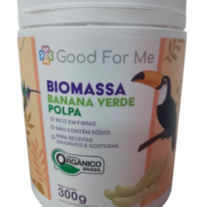 BIOMASSA DE BANANA VERDE POLPA 300G GOOD FOR ME