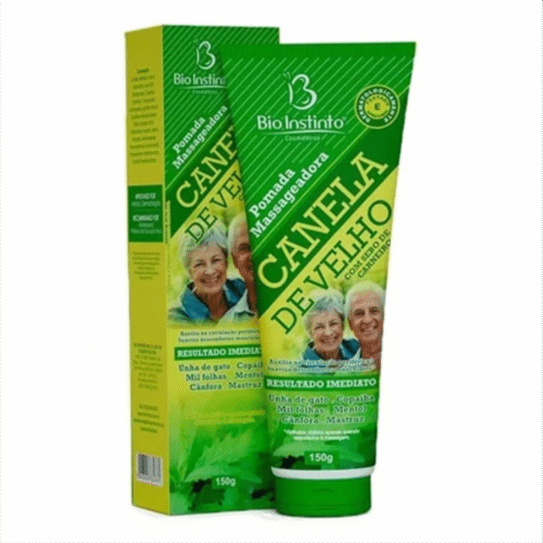 POMADA MASSAGEADORA CANELA DE VELHO BIO INSTINTO
