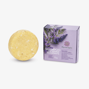 SHAMPOO EM BARRA LAVANDA, JASMIM E GERANIO 70g  - PHYTOTERAP