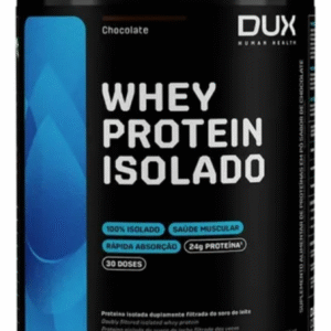 WHEY PROTEIN ISOLADO CHOCOLATE- POTE 900G - DUX