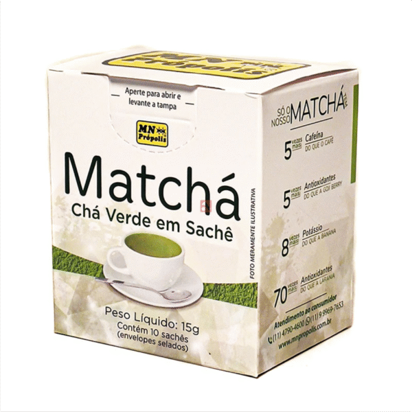 MATCHA - CHA VERDE  10 SACHE 15G - MN