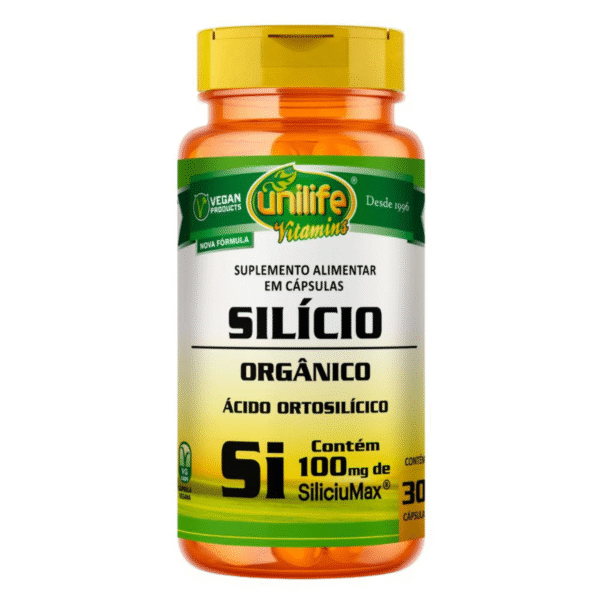 SILICIO ORGANICO - SILICIUMAX - UNILIFE  "SI" 420 MG - 30 CAPS