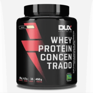 WHEY CONCENTRADO BAUNILHA - POTE 450G - DUX