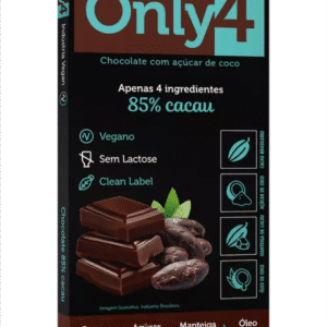 CHOCOLATE ONLY4 85 CACAU PURO 70G