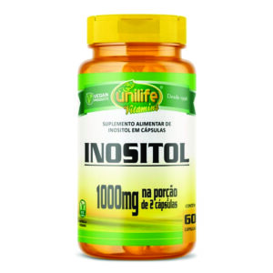 INOSITOL 600MG - 60 CAPSULAS - UNILIFE