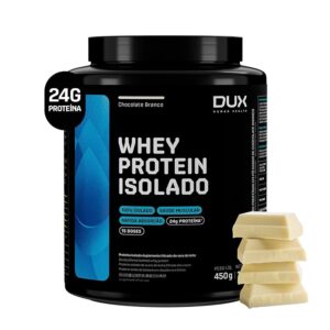 WHEY PROTEIN ISOLADO 450G - CHOCOLATE BRANCO - DUX