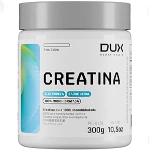 CREATINA MONOHIDRATADA - POTE 300G - DUX