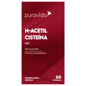 N-ACETIL CISTEINA - 60 CAPSULAS - PURAVIDA