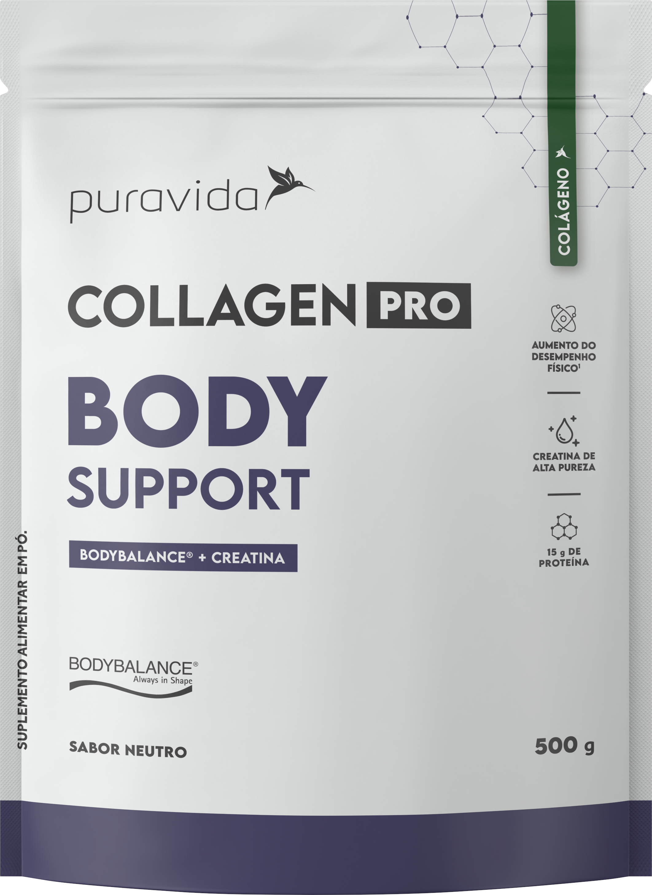 COLLAGEN PRO BODY SUPPORT 500G - PURAVIDA