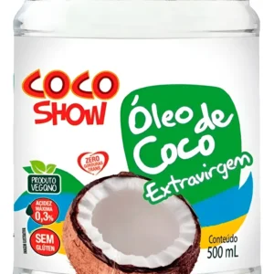 OLEO DE COCO EXTRA VIRGEM 500ML COCOSHOW
