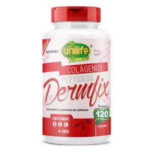 COLAGENO DERMFIX HIDROLISADO  VITAMINAS - 120 CAPSULAS - UNILIFE