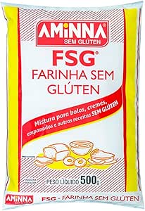 FARINHA S/ GLUTEN AMINNA 500G