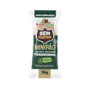 MINI PAO S/ GLUTEN S/ LACTOSE 70G GRAN AMICI