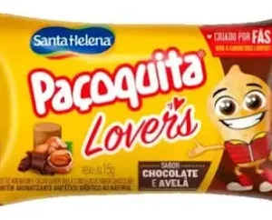 PACOQUITA CHOCOLATE AVELA 15G - SANTA HELENA