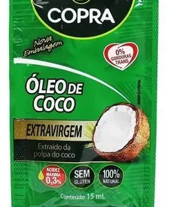 OLEO DE COCO EXTRA VIRGEM COPRA SACHE 15ML