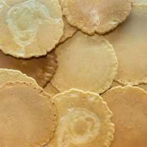 SEMBEI GERGELIM BRANCO