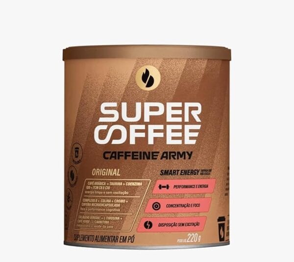 SUPER COFFEE ORIGINAL LATE 220G - 3.0 - Armazém Sabores a Granel
