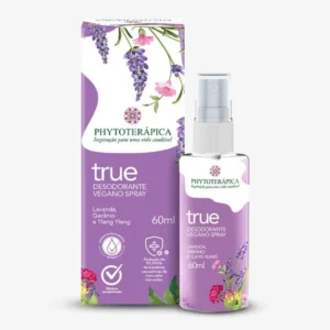DESODORANTE TRUE FLORAL - 60 ML - PHYTOTERAPICA
