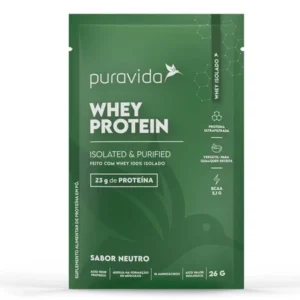 WHEY PROTEIN ISOLADO NEUTRO 26G  PURAVIDA