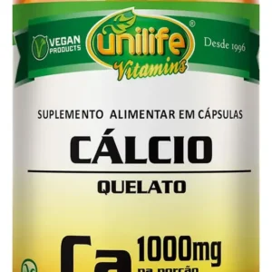 CALCIO QUELATO 850MG - 60 CAPS - UNILIFE