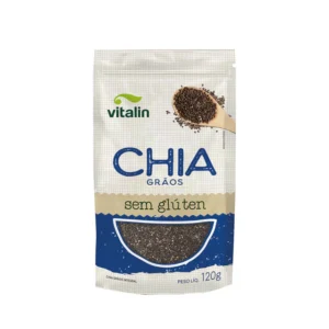 SEMENTE CHIA VITALIN S/GLUTEN 120G