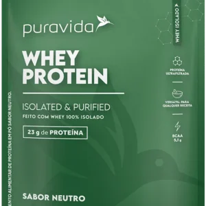 WHEY PROTEIN ISOLADO NEUTRO 450G PURAVIDA