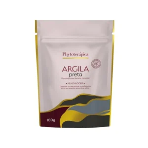 ARGILA PRETA - 100G - SACHE - PHYTOTERAPICA