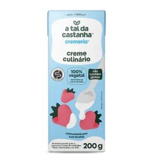 CREME DE LEITE VEGETAL CREMERIA A TAL DA CASTANHA