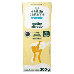 MOLHO ALFREDO A TAL DA CASTANHA CREMERIA VEGETAL 200G