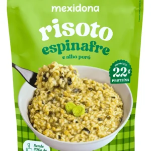 MEXIDONA RISOTO ESPINAFRE/ALHO PORO C/PROTEIN.180G
