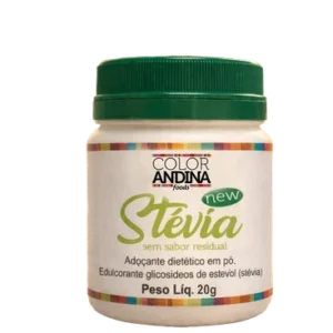 ADOCANTE STEVIA COLOR ANDINA  20g NEW