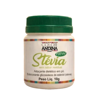 ADOCANTE STEVIA COLOR ANDINA 10g NEW