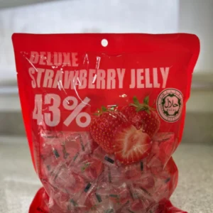 JELLY MINI FRUTAS 43% SUCO - MORANGO - 1 KG