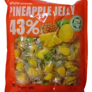 JELLY MINI FRUTAS 43% SUCO - ABACAXI - 1 KG