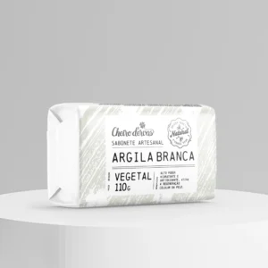 SABONETE ARGILA BRANCA 110G - CHEIRO DE ERVAS